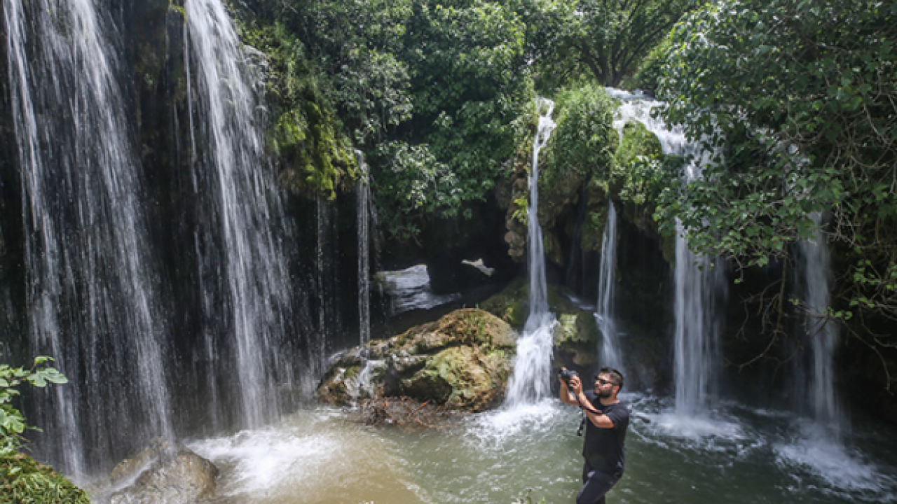 Foto - Şelaleler Diyarı Turist akınına uğruyor