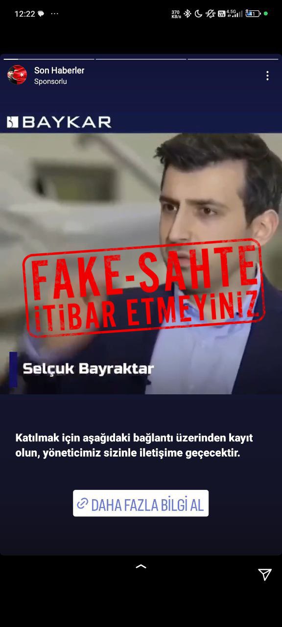 Foto - Selçuk Bayraktar herkesi uyardı! Bu oyuna gelmeyin