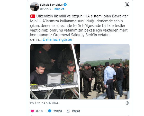 Foto - Selçuk Bayraktar ölüm haberini verdi: Allah rahmet eylesin