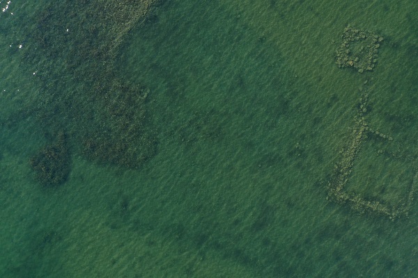 Foto - Selçuklu dönemine ait! Sular çekilince tarihi saray gün yüzüne çıktı