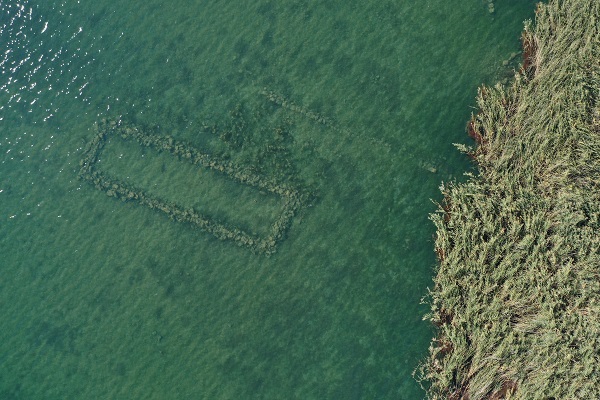 Foto - Selçuklu dönemine ait! Sular çekilince tarihi saray gün yüzüne çıktı