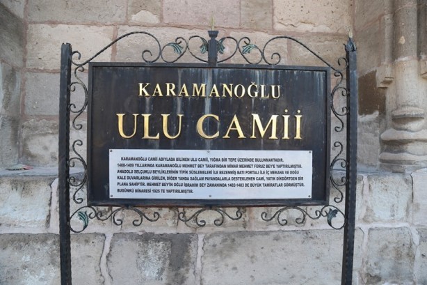Foto - Selçuklu mimarisinin en güzel örneklerinden: Karamanoğlu Ulu Camii