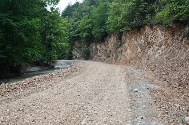 Foto - Selde köprü ve yol çökmüştü! Mengen-Yedigöller yolu ulaşıma açıldı