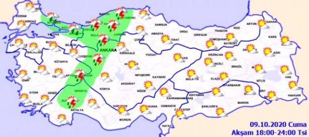 Foto - Sele fırtınaya dikkat! Meteoroloji saat verip uyardı