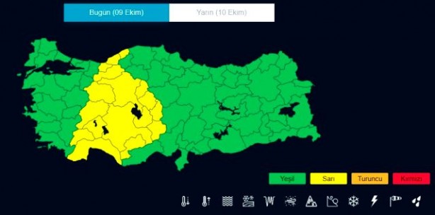 Foto - Sele fırtınaya dikkat! Meteoroloji saat verip uyardı