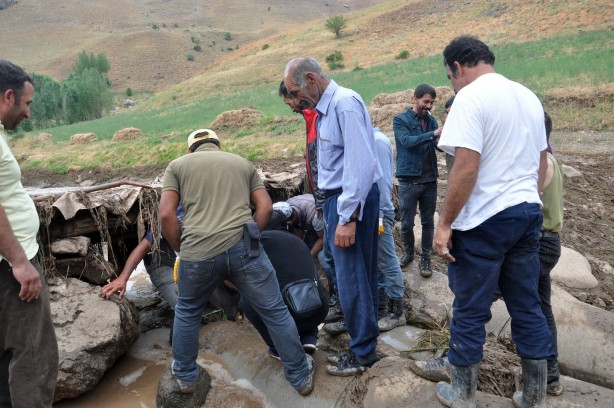 Foto - Sele kapılan 500 hayvan telef oldu!