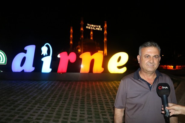 Foto - Selimiye Camii’nde 15 Temmuz ruhu yaşatılıyor! "Türkiye Geçilmez" yazılı mahya asıldı