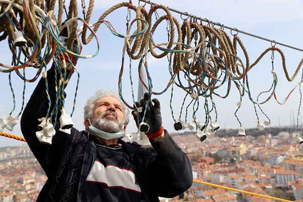 Foto - Selimiye Camisi mahyalarla donatıldı