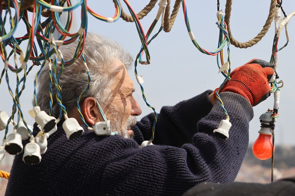 Foto - Selimiye Camisi mahyalarla donatıldı