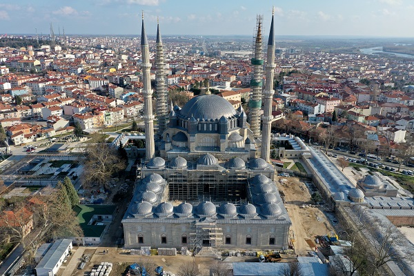 Selimiye'de çalışmalar son sürat devam ediyor