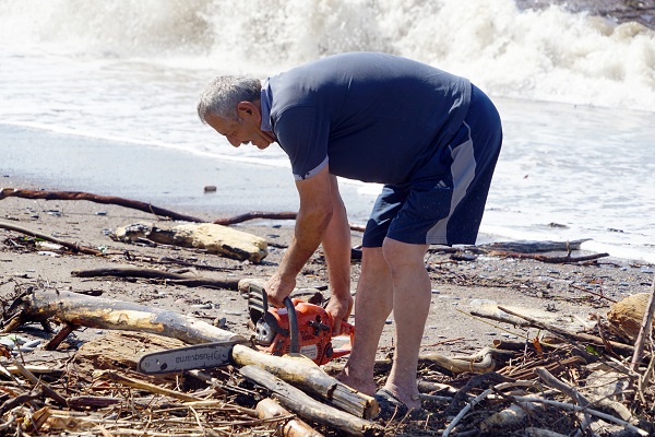 Foto - Selin ardından kıyıya koştular! 
