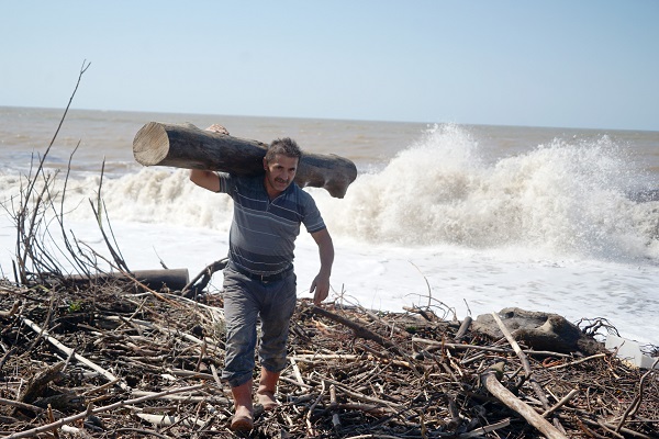 Selin ardından kıyıya koştular! 