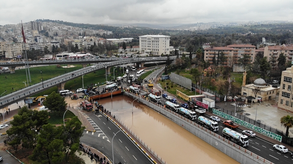 Selin vurduğu kent havadan böyle görüntülendi