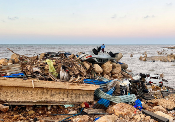Foto - Selin vurduğu Libya Derne'den geriye bu fotoğraflar kaldı! İşte o dehşet veren kareler
