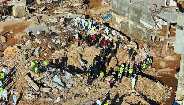 Foto - Selin vurduğu Libya Derne'den geriye bu fotoğraflar kaldı! İşte o dehşet veren kareler