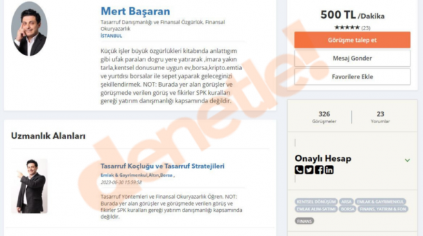Foto - "Selpak alıp yarısını kesip, yarısını kullanacaksın'' diyen Mert Başaran'ın saatlik ücreti şok etti