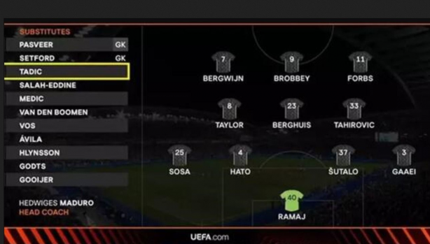 Foto - Sen ancak rüyanda Tadic'i görürsün Ajax! Şok üstüne şok geçirecekler...