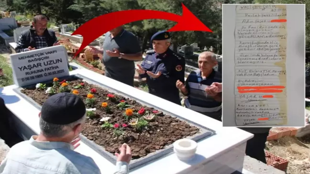 Foto - Sen ne güzel bir adammışsın Yaşar amca! Tek başına vefat etti, üzerinden Mehmetçiğe yazdığı bu not çıktı