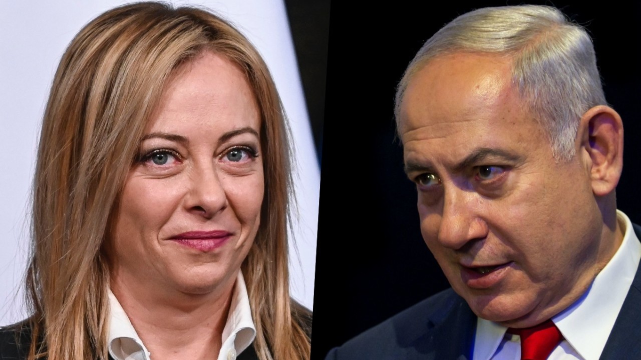 Foto - Sende utanma olsa böyle konuşur muydun Meloni? Siyonist İsrail’e çaktırmadan destek