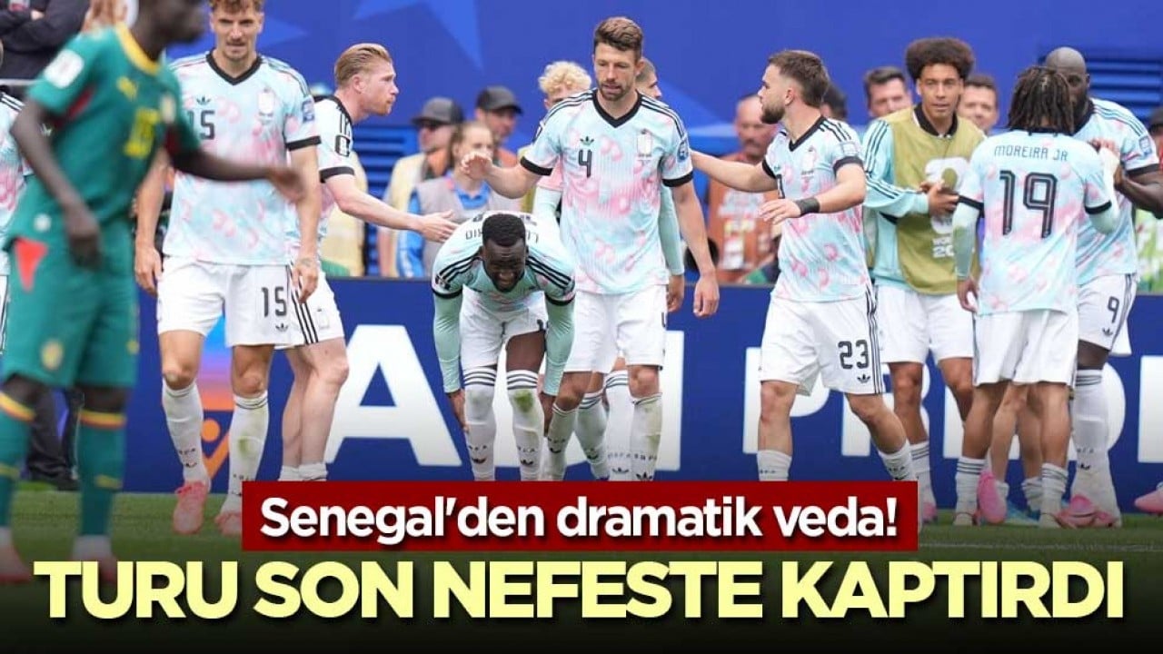 Senegal'den dramatik veda! Turu son nefeste kaptırdı
