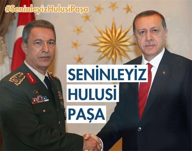 Foto - 'Seninleyiz Hulusi Paşa!'