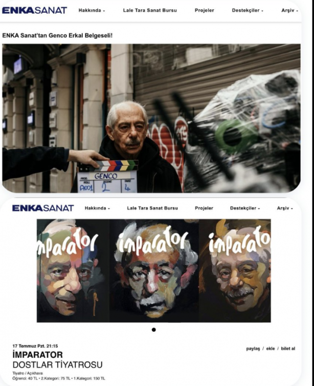 Foto - Sermayenin sanatçısı! Genco Erkal’a bir de buradan bakın