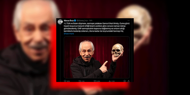 Sermayenin sanatçısı! Genco Erkal’a bir de buradan bakın