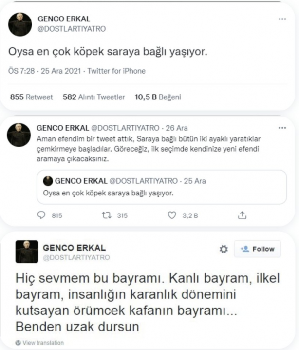 Foto - Sermayenin sanatçısı! Genco Erkal’a bir de buradan bakın