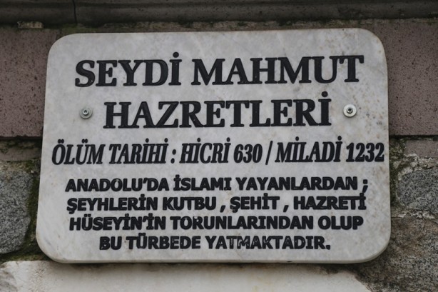 Seydi Mahmut Türbesi'nden eşsiz görüntüler