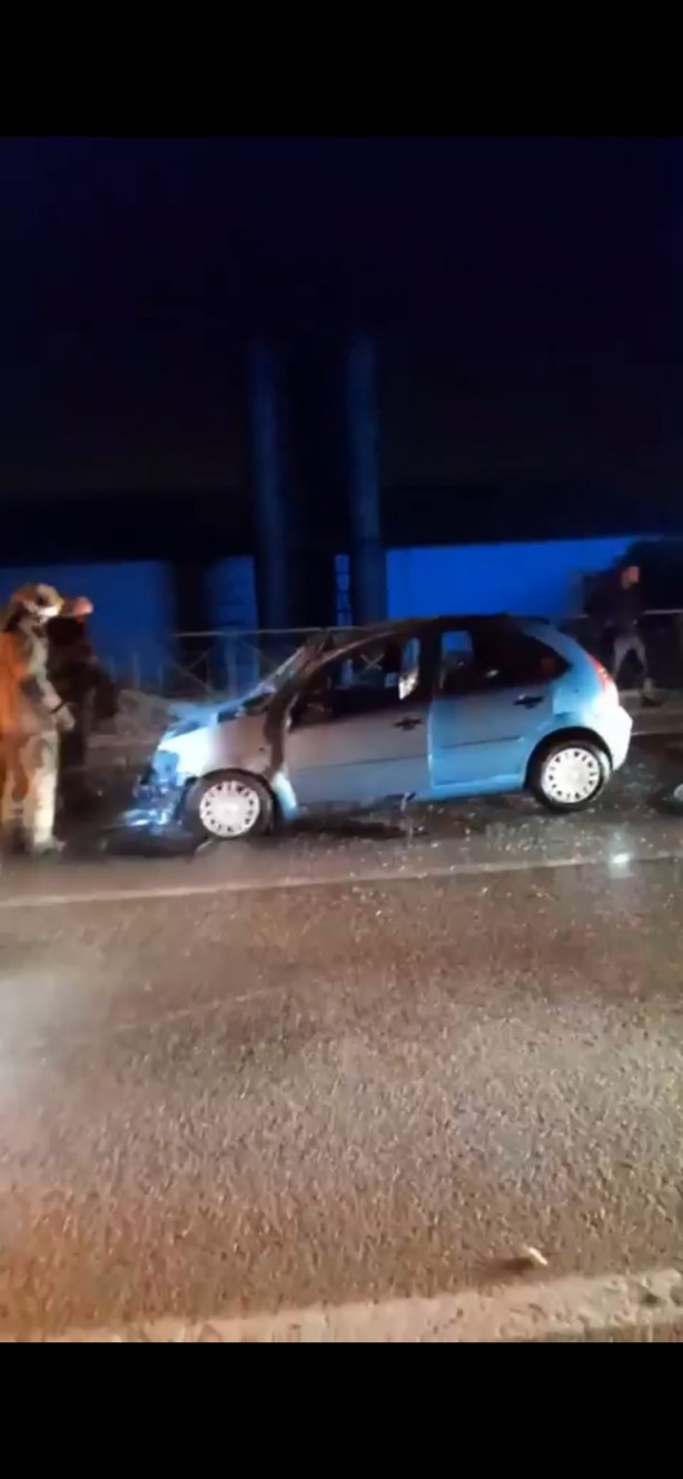 Foto - Seyir halindeydi! Otomobil alev aldı