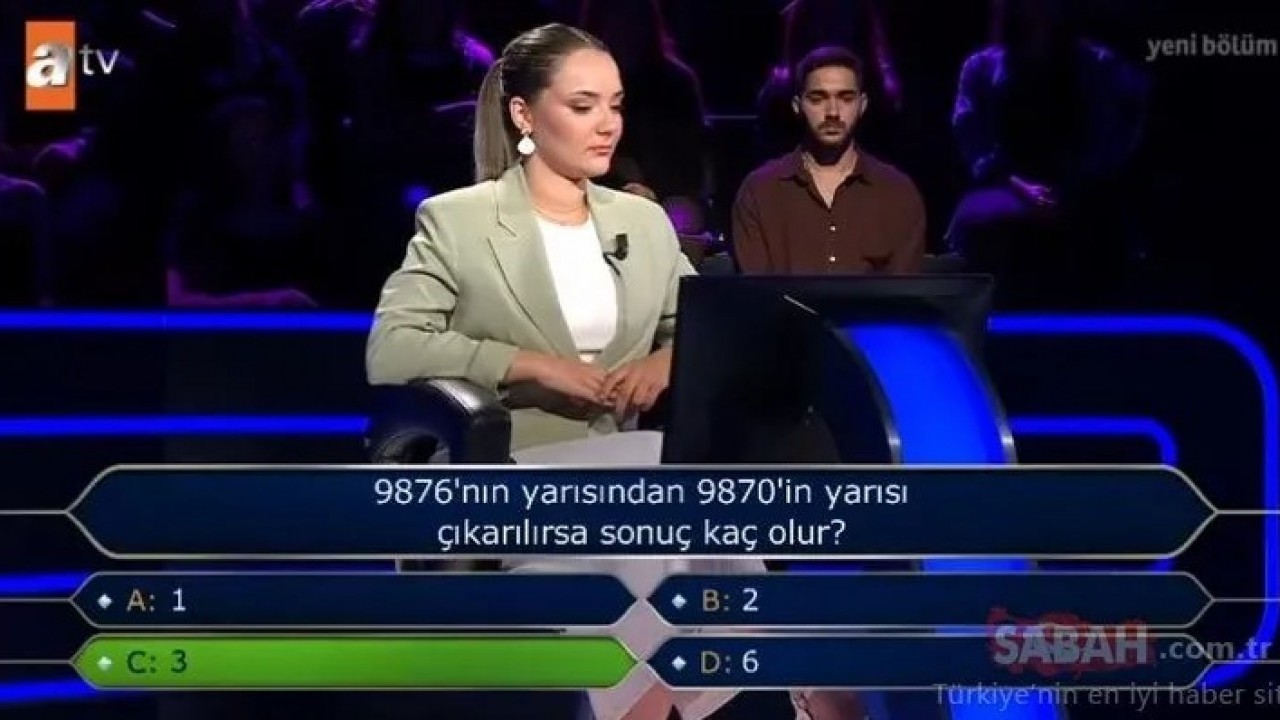 Foto - Seyirci jokerini kullandı! Maliye öğrencisini bunaltan matematik sorusu