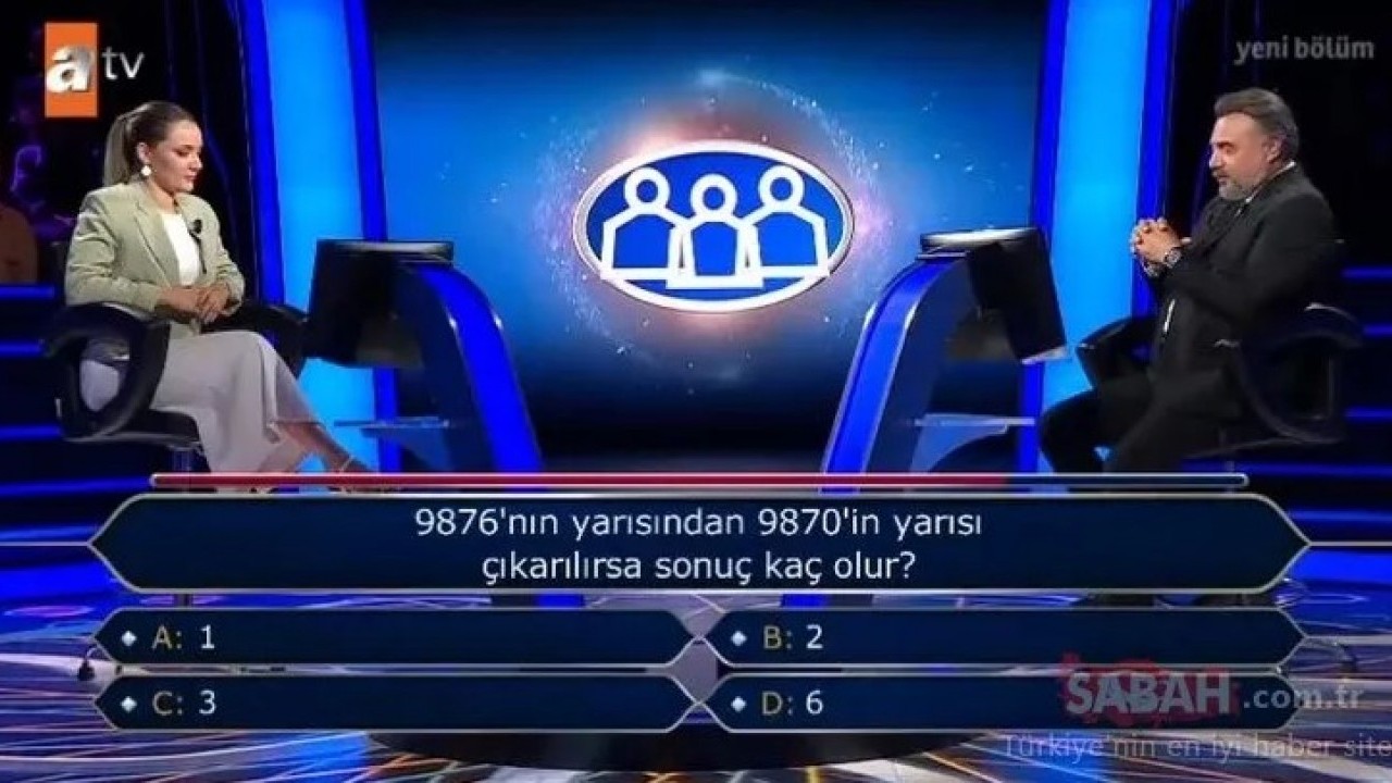 Foto - Seyirci jokerini kullandı! Maliye öğrencisini bunaltan matematik sorusu