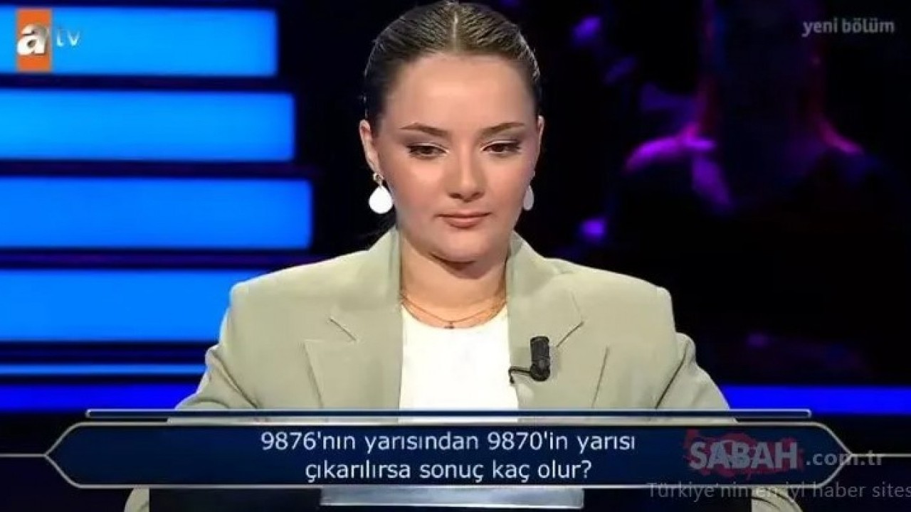 Foto - Seyirci jokerini kullandı! Maliye öğrencisini bunaltan matematik sorusu