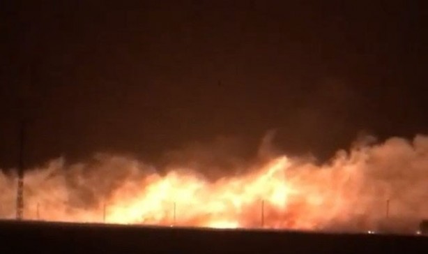 Foto - Şeytani odaklar gıda krizi için devrede: Buğday tarlaları bir bir yanıyor!