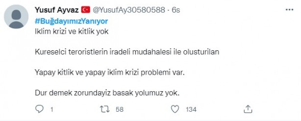 Foto - Şeytani odaklar gıda krizi için devrede: Buğday tarlaları bir bir yanıyor!