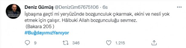 Foto - Şeytani odaklar gıda krizi için devrede: Buğday tarlaları bir bir yanıyor!