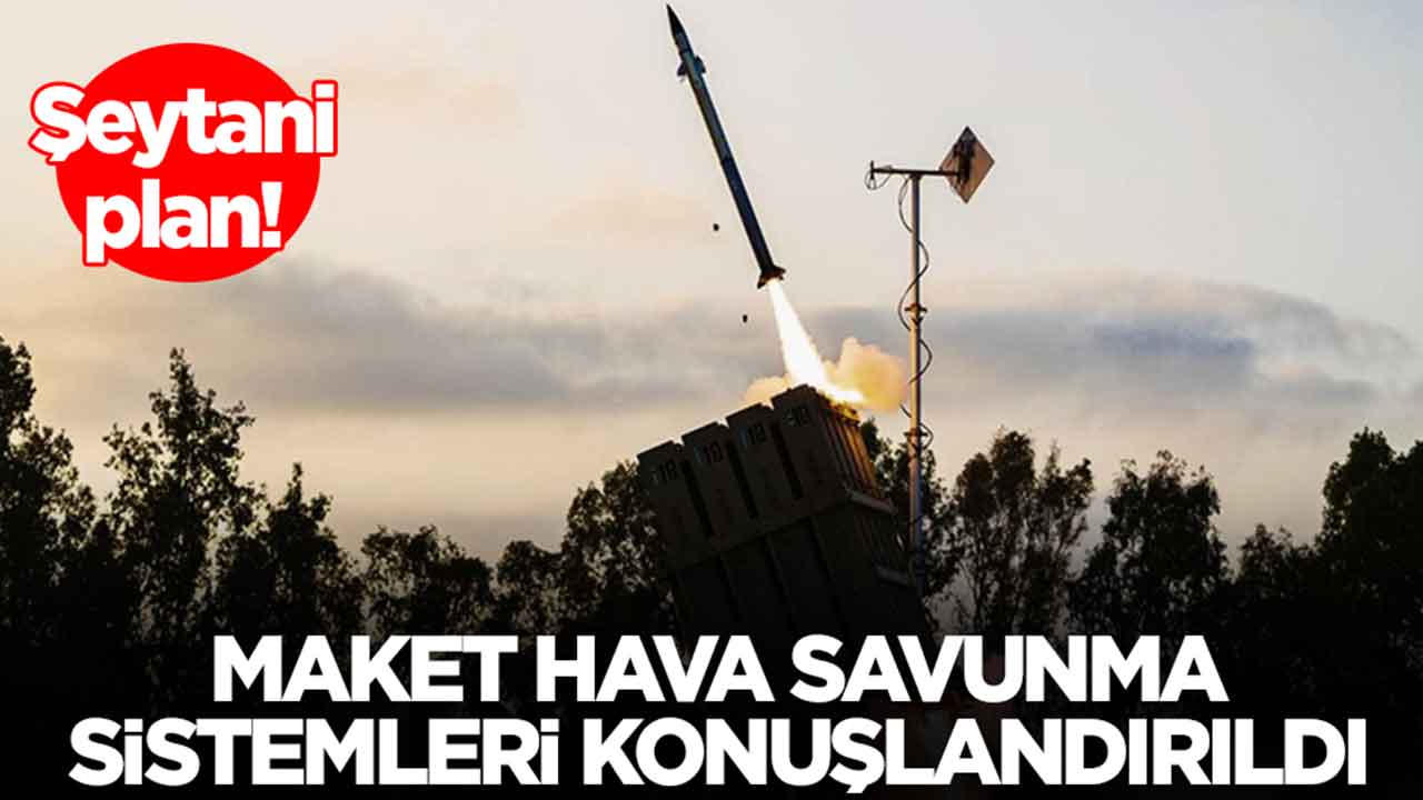 Şeytani plan: Maket hava savunma sistemleri konuşlandırıldı