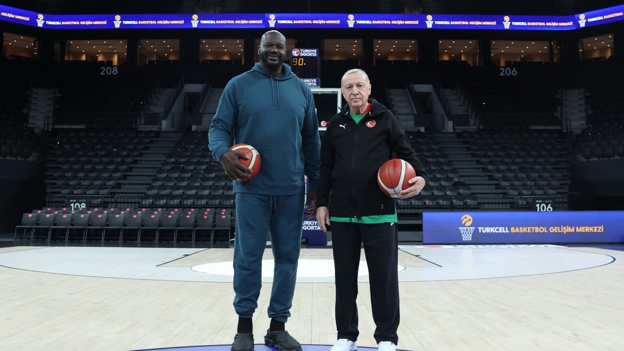 Shaquille O'Neal ile Alperen Şengün arasında Cumhurbaşkanı Tayyip Erdoğan diyaloğu! Kahraman vurgusu...