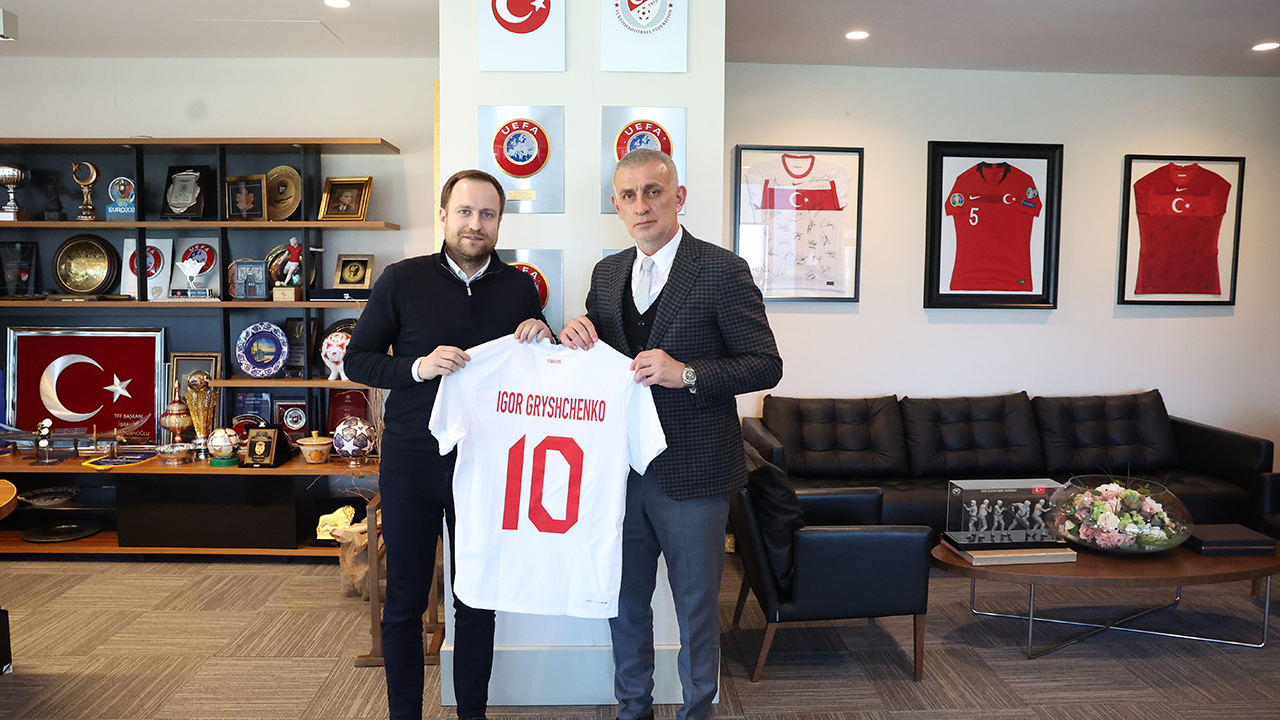 Foto - Shevchenko, Hacıosmanoğlu'nu ziyaret etti