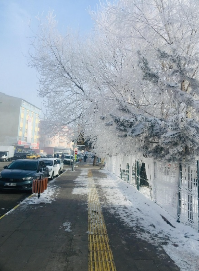 Foto - Sibirya değil Türkiye! Dere ve göller buz tuttu