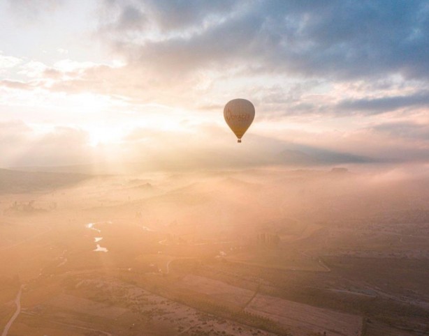 Foto - Sıcak hava balonları, 3 bin yıllık vadide yeniden uçuşa başladı
