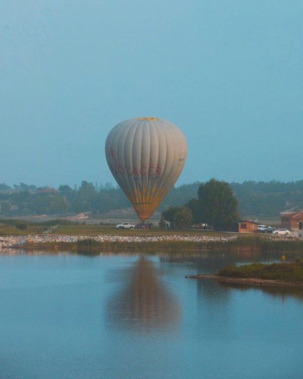 Foto - Sıcak hava balonları, 3 bin yıllık vadide yeniden uçuşa başladı