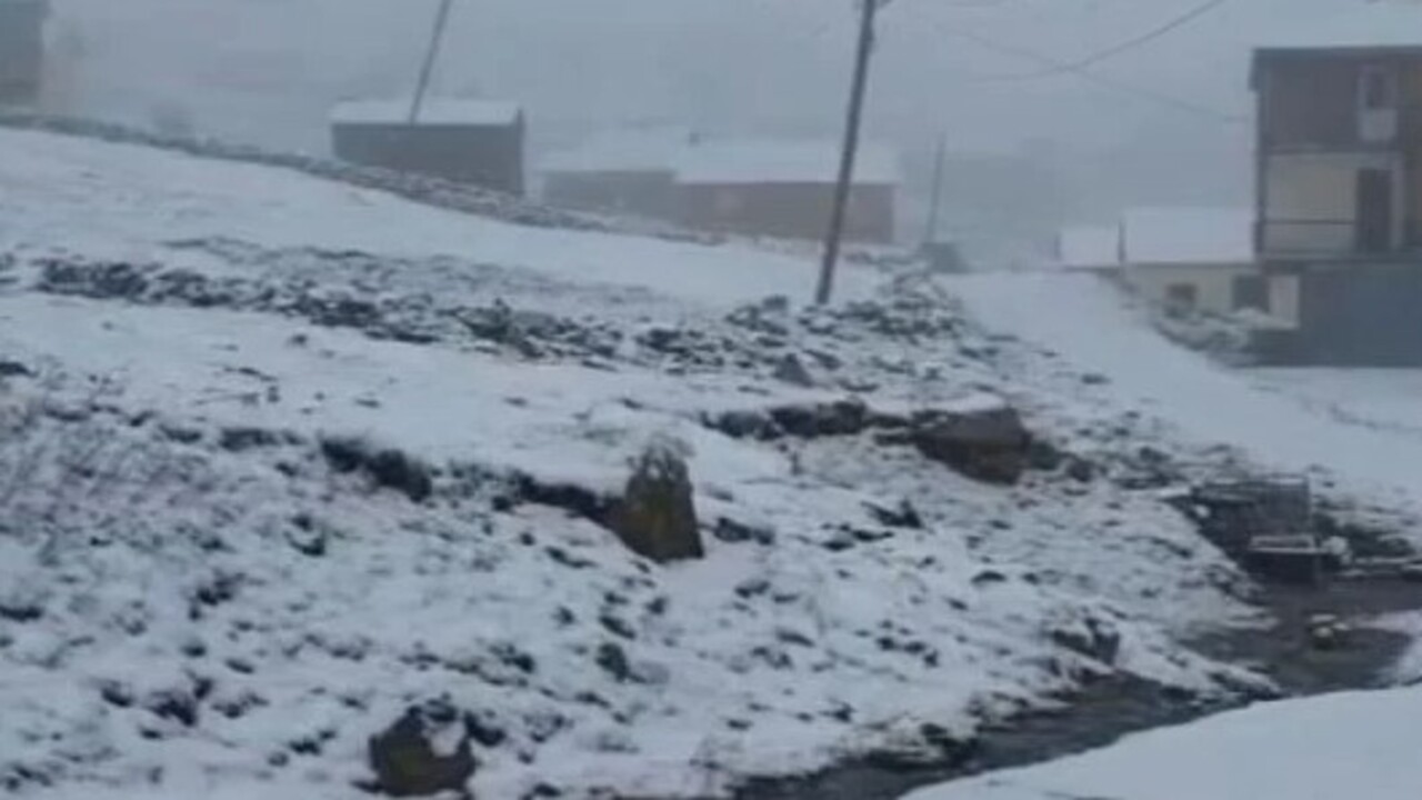 Foto - Sıcaklık eksilere düştü! O illerimizde kar yağışı sürüyor