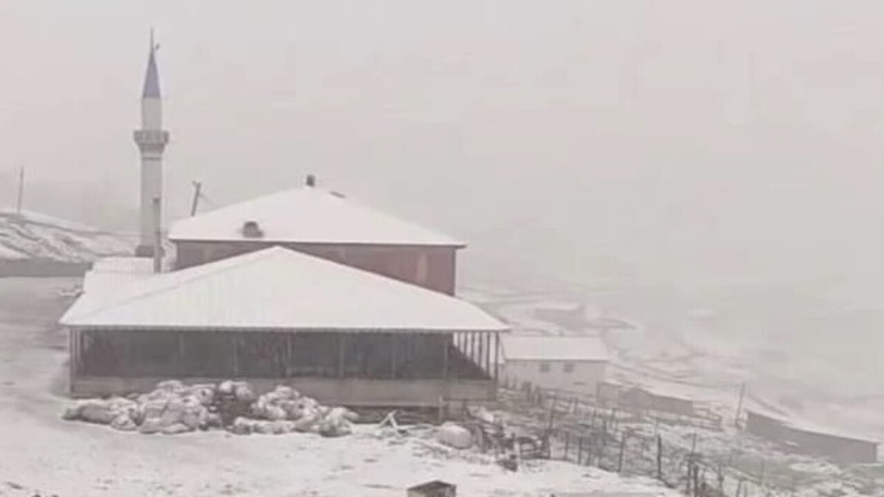 Foto - Sıcaklık eksilere düştü! O illerimizde kar yağışı sürüyor