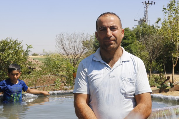 Foto - Sıcaktan bunalan çocukları için bakın ne yaptı!