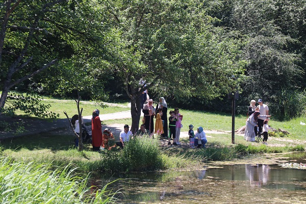 Foto - Sıcaktan bunalanlar oraya akın etti