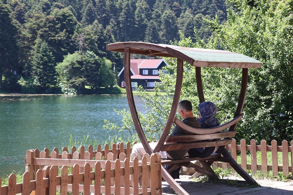 Foto - Sıcaktan bunalanlar oraya akın etti