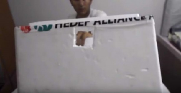 Foto - Sıcaktan bunalınca bakın ne yaptı!