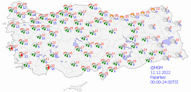 Foto - Şiddetli kar ve yağmur açıklaması! 2 gün sürecek...