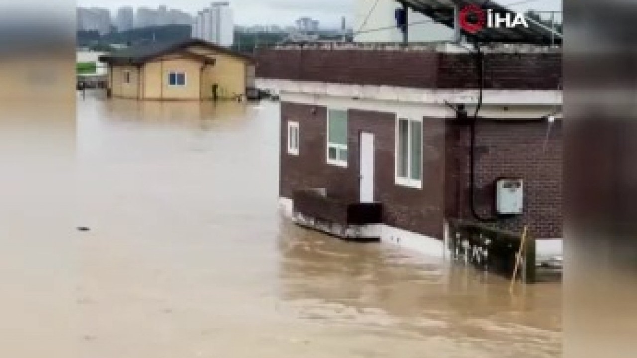 Foto - Şiddetli yağmur can aldı! Güney Kore sele teslim